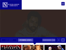 Tablet Screenshot of nederlanderconcerts.com